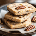 Toffee Pecan Shortbread Cookies