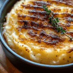 Cheesy Creamy Mashed Potatoes with Garlic Parmesan Potato Gratin