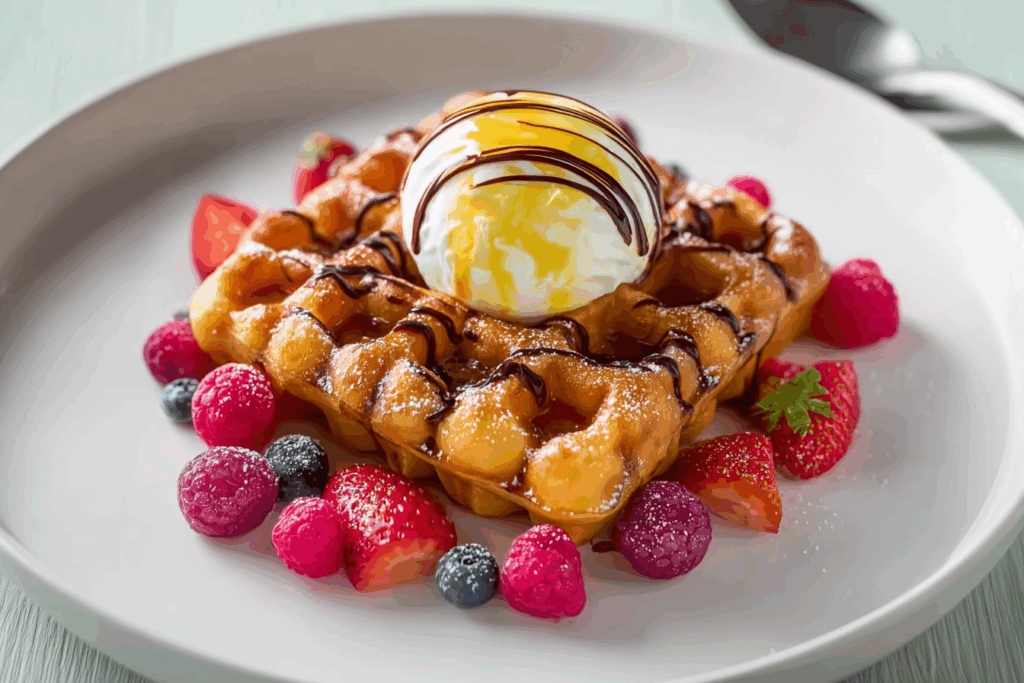 Bubble Egg Waffles
