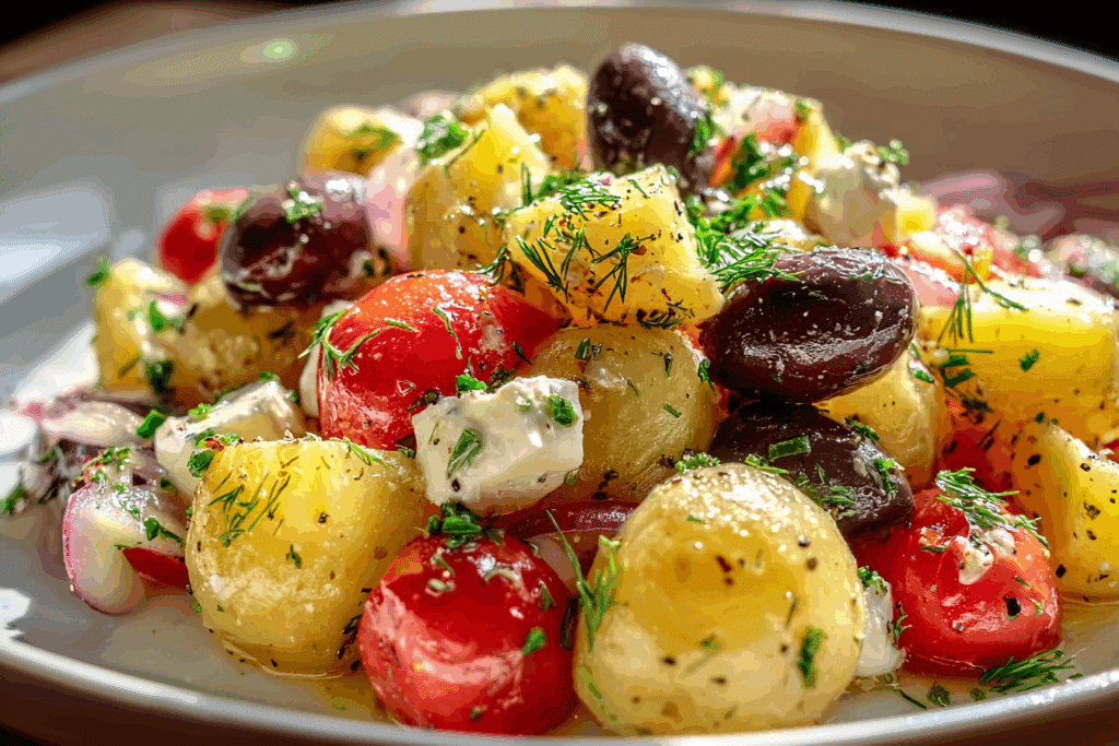 Greek Potato Salad