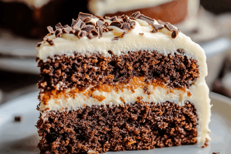 Easy Chocolate Carrot Cake with Cream Cheese Frosting