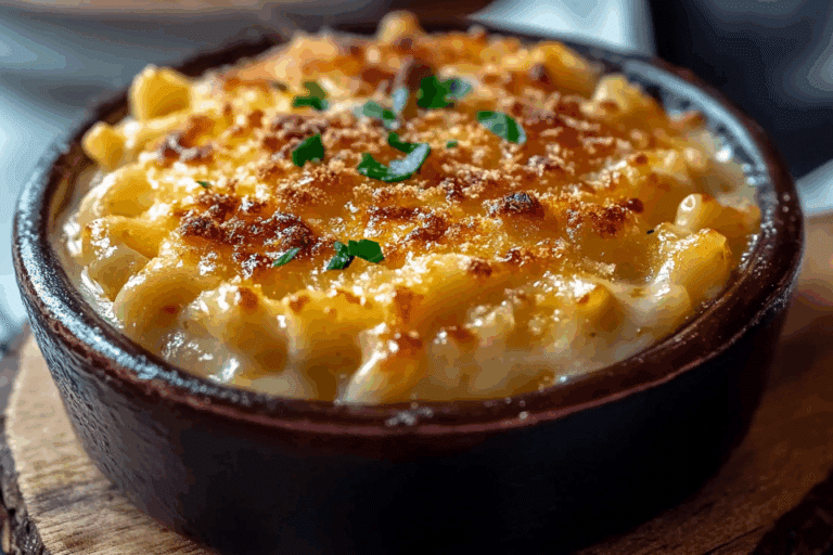 French Onion Soup Mac & Cheese