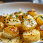Creamy Garlic Sauce Potatoes