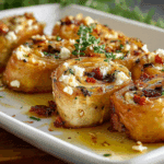Flaky Chili Honey Feta Rolls (Sweet, Savory, & Spicy!)