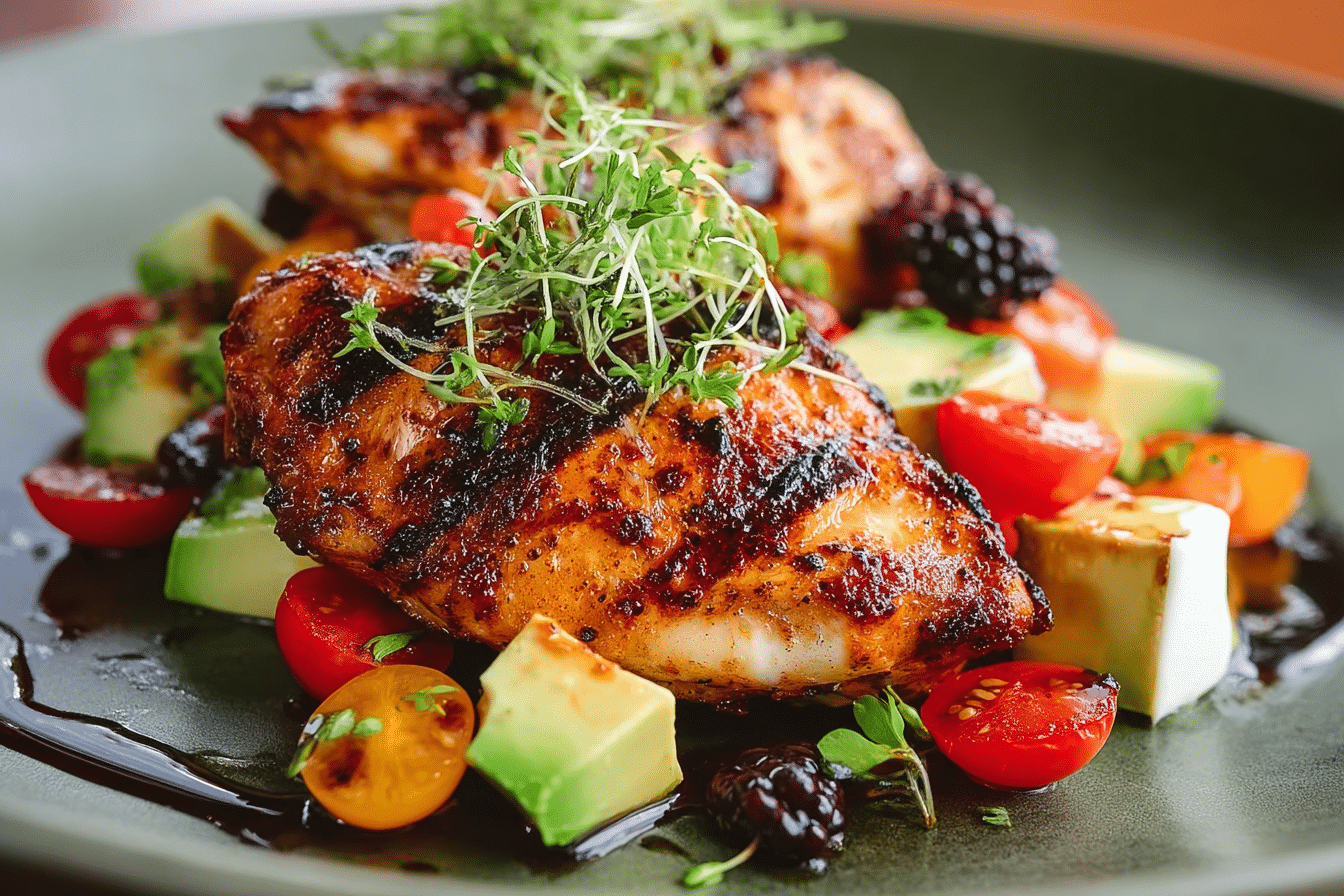 California Grilled Chicken (Fresh, Bright & Summery!)