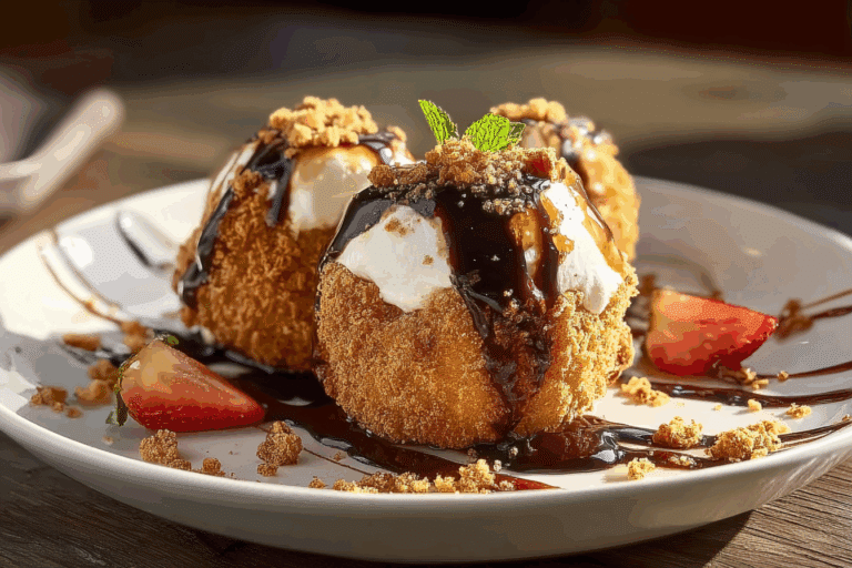 Fried S’mores Bombs