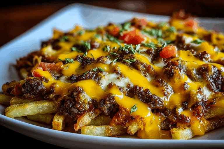 Cheeseburger French Fry Casserole