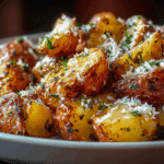 Garlic Parmesan Roasted Potatoes