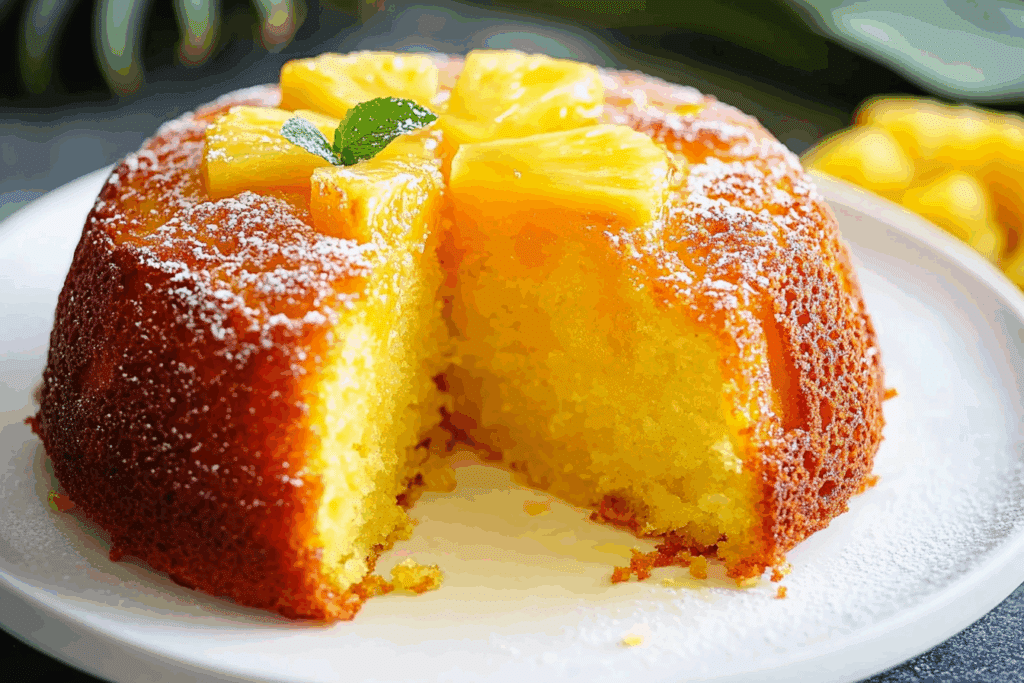 Pineapple Juice Cake