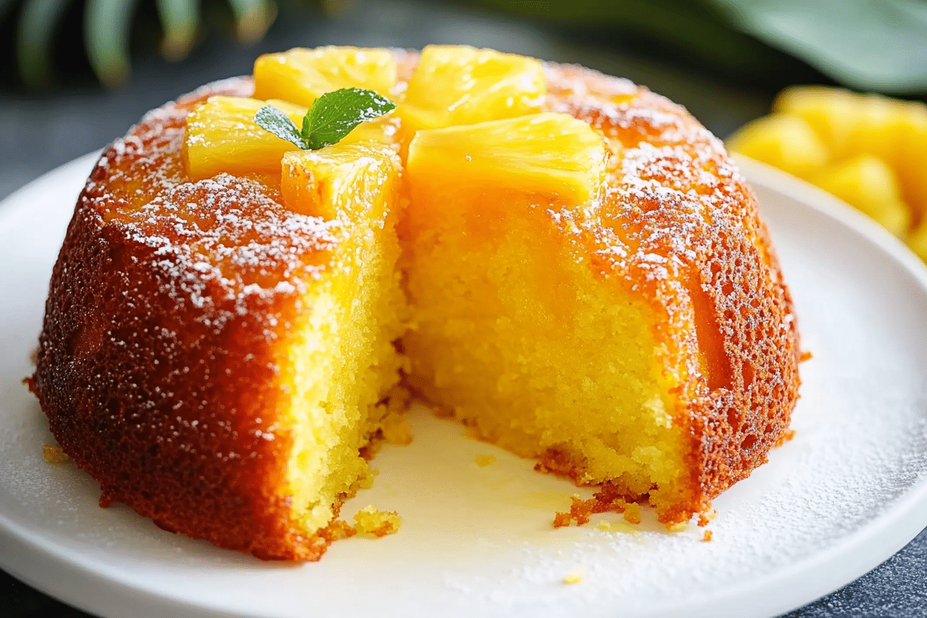 Pineapple Juice Cake