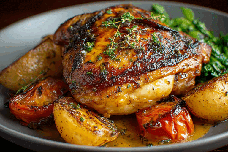 Preserved Lemon Roasted Chicken