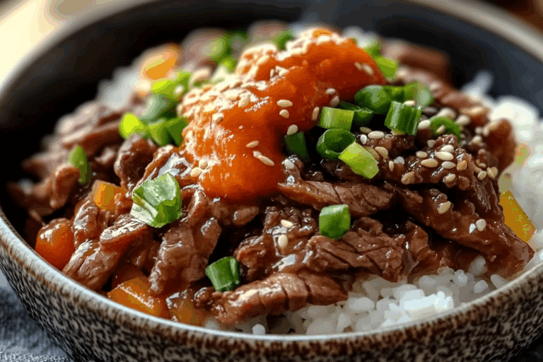 Copycat Yoshinoya Beef Bowls