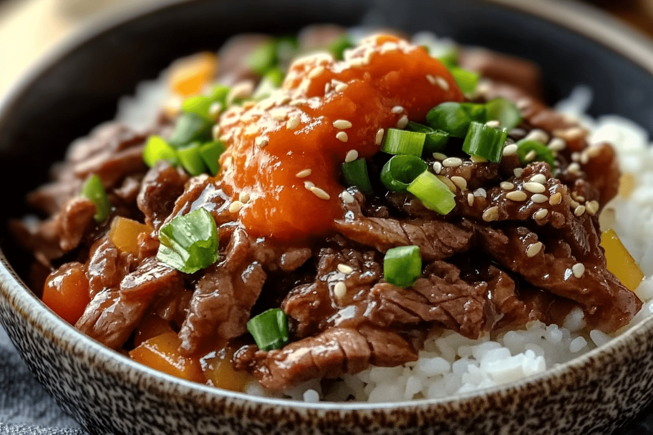Copycat Yoshinoya Beef Bowls