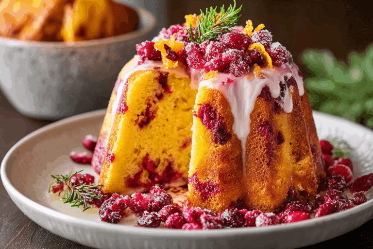 Cranberry Orange Bundt Cake