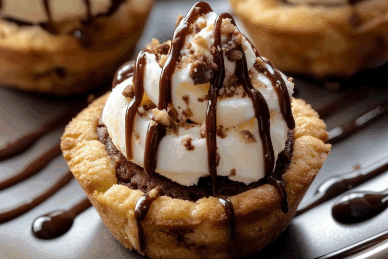 Cannoli Cookie Cups