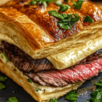 Garlic Butter Steak & Brie Melt on a Croissant Is Restaurant-Level Comfort