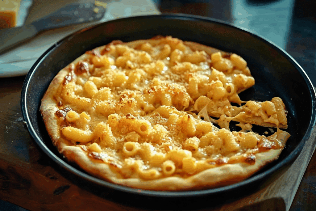 Macaroni and Cheese Pizza Recipe