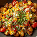 Cheesy Mexican Home Fries