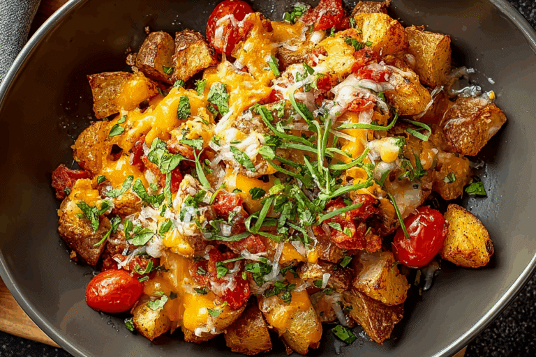 Cheesy Mexican Home Fries