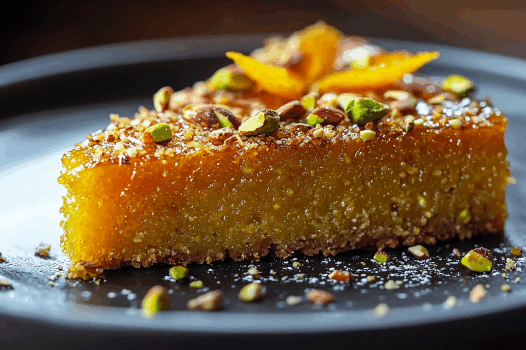Flourless Orange Pistachio and Almond Cake