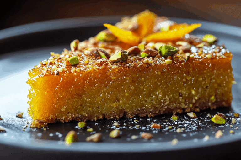 Flourless Orange Pistachio and Almond Cake