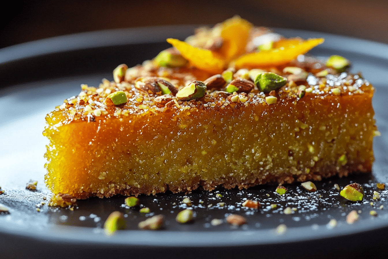 Flourless Orange Pistachio and Almond Cake