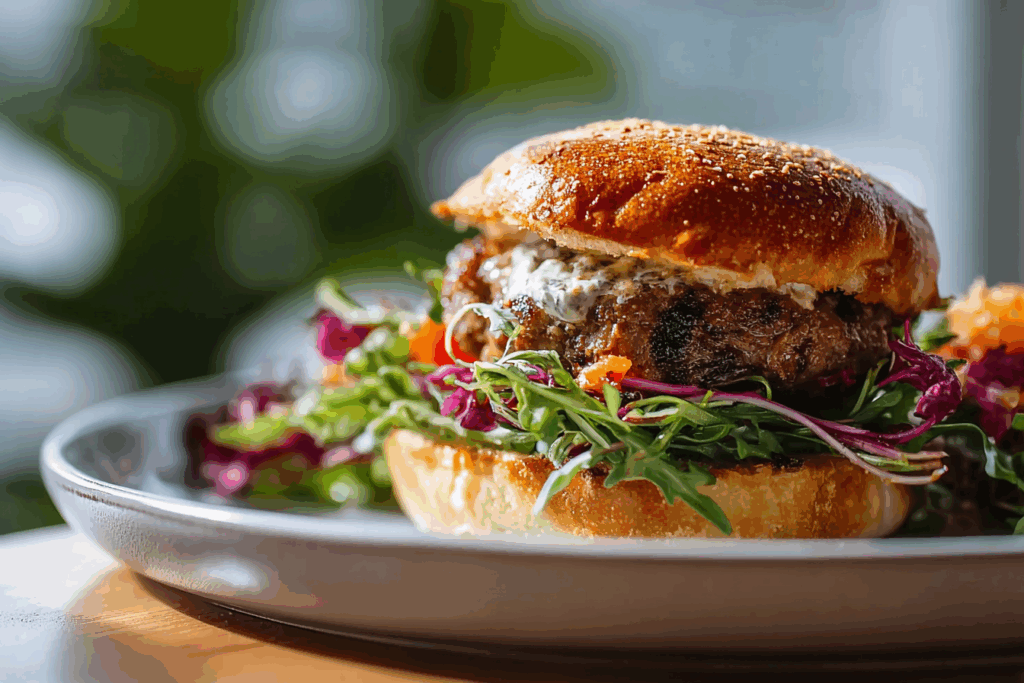 Michigan Olive Burger Recipe