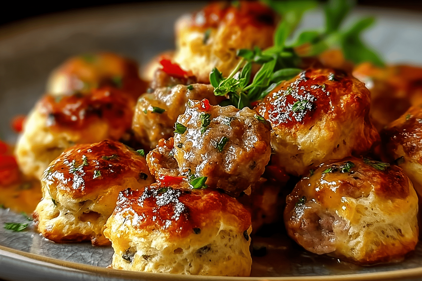 Sausage Biscuit Bites