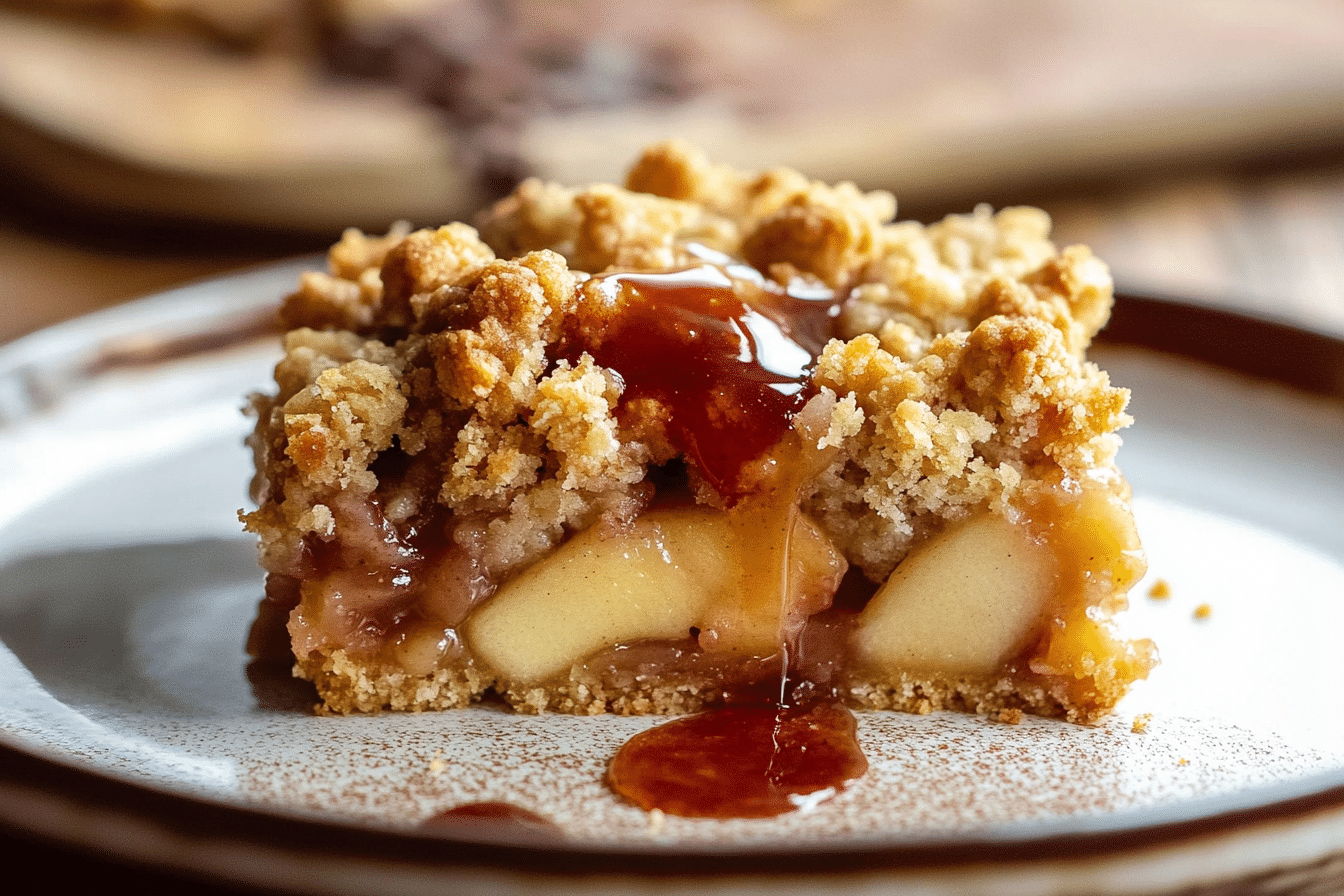 Apple Crumble Bars