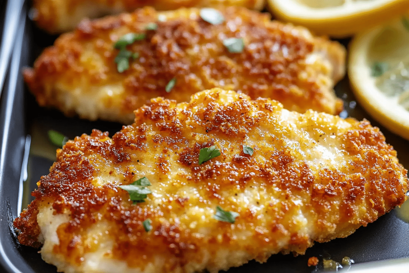 Easy Breaded Chicken Breasts