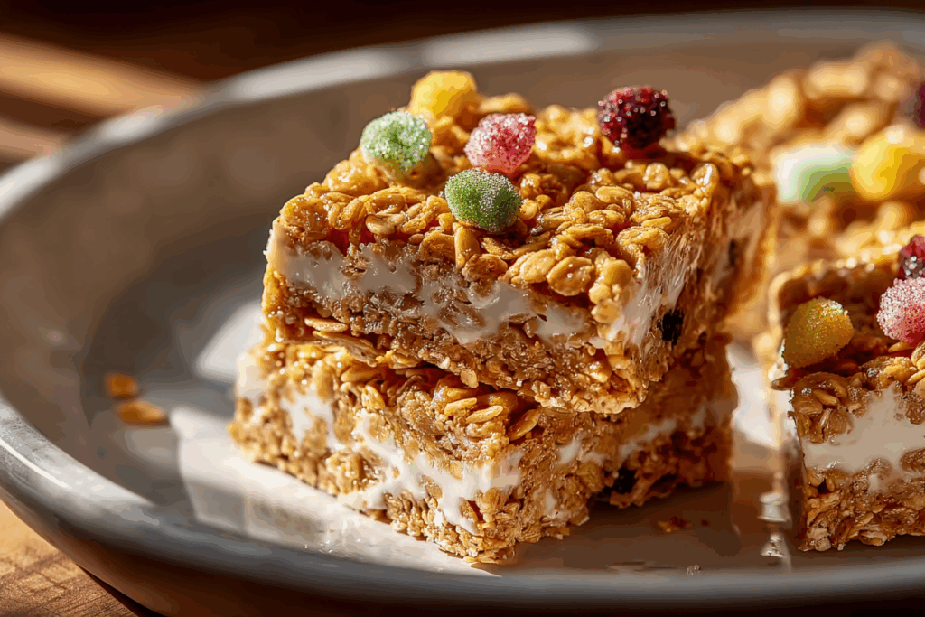 Milk and Cereal Bars