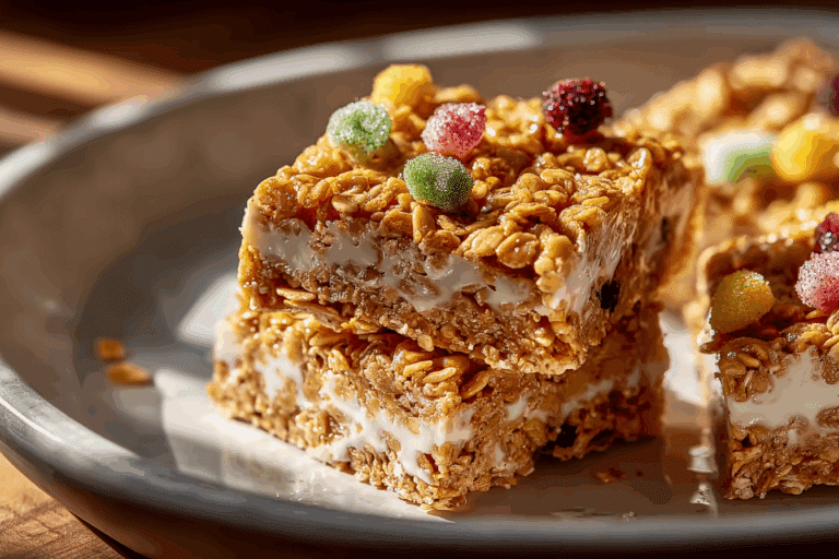 Milk and Cereal Bars