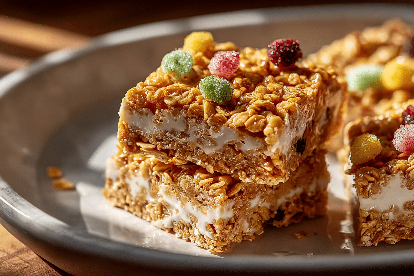 Milk and Cereal Bars