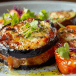 Garlic Oil-Brushed Eggplant