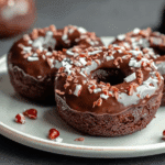 Chocolate Peppermint Donuts