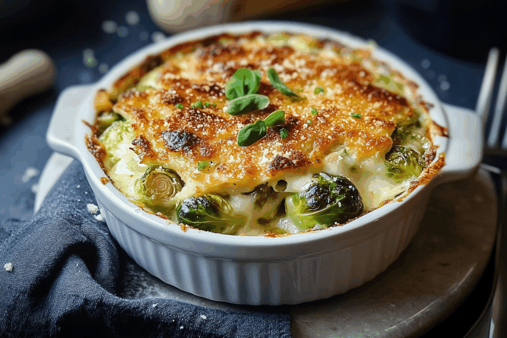 Brussels Sprouts Gratin