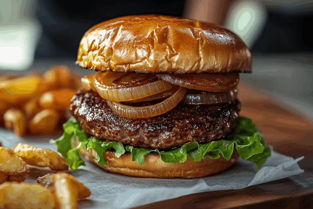 Onion Wrapped Flying Dutchman Burger