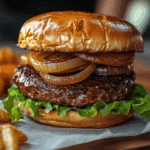 Onion Wrapped Flying Dutchman Burger