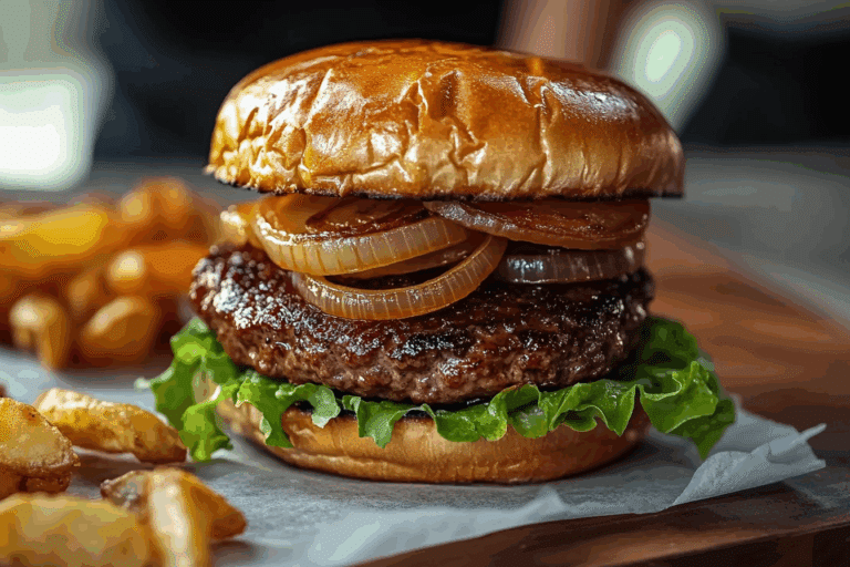Onion Wrapped Flying Dutchman Burger