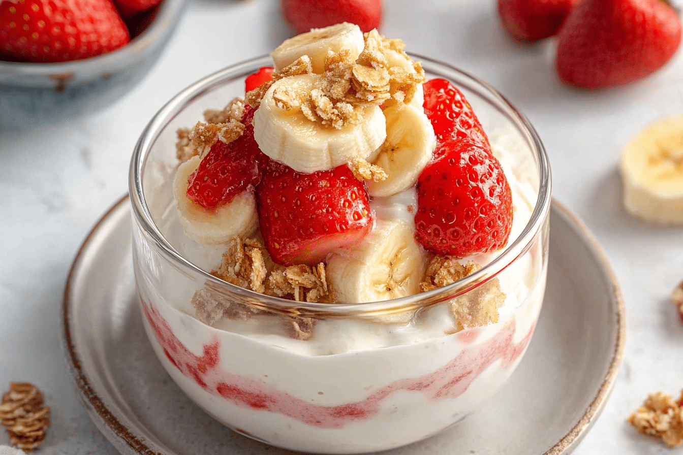 Strawberry Cheesecake Banana Pudding Recipe