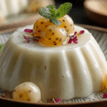 Milk Pudding with Longan Super Refreshing!