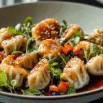 Viral Dumpling Salad