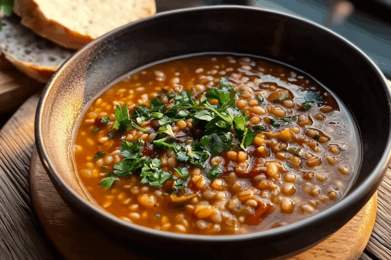Persian Barley & Herb Stew