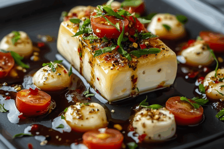 Marinated Cheese