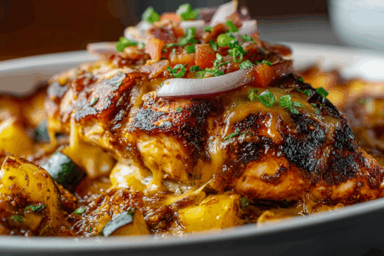 BBQ Ranch Chicken Bake