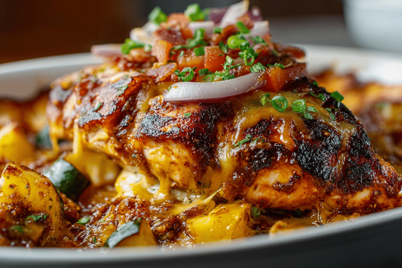BBQ Ranch Chicken Bake