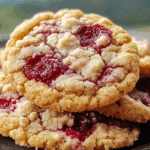 Buttery Raspberry Crumble Cookies: A Sweet, Buttery Delight