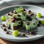 Mint Chocolate Chip Fudge