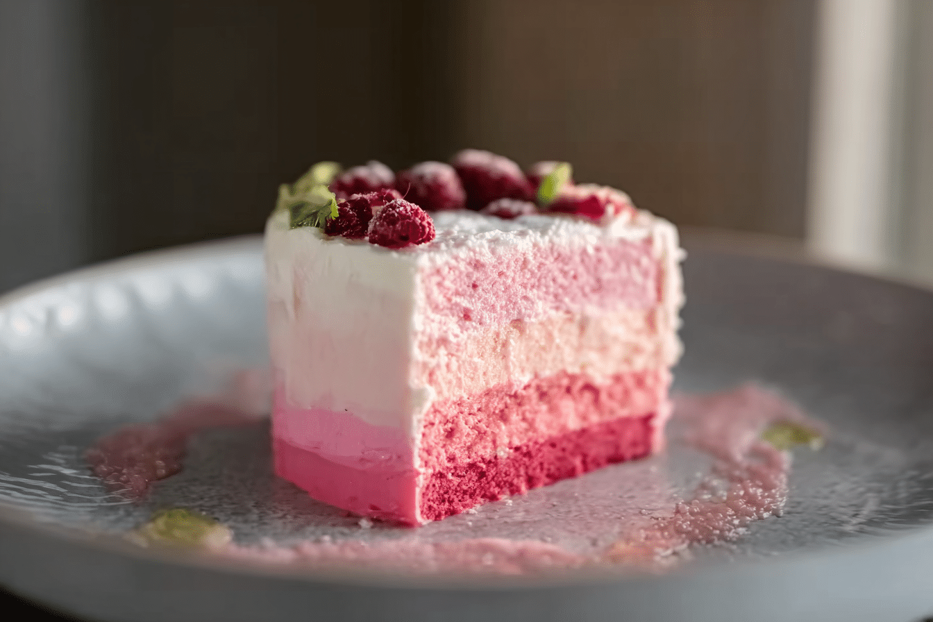 Pink Ombre Cake Recipe