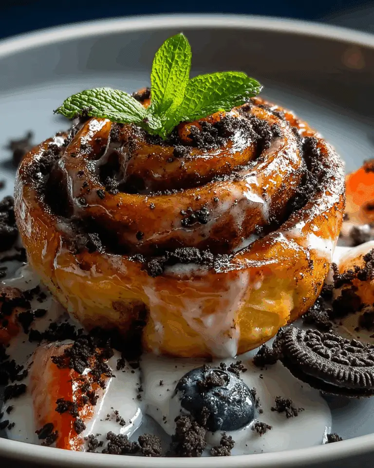 OreoStuffed Cinnamon Rolls DairiesFood